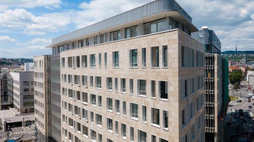 Architektonický klenot downtownu Ganz House Eurovea je pred dokončením