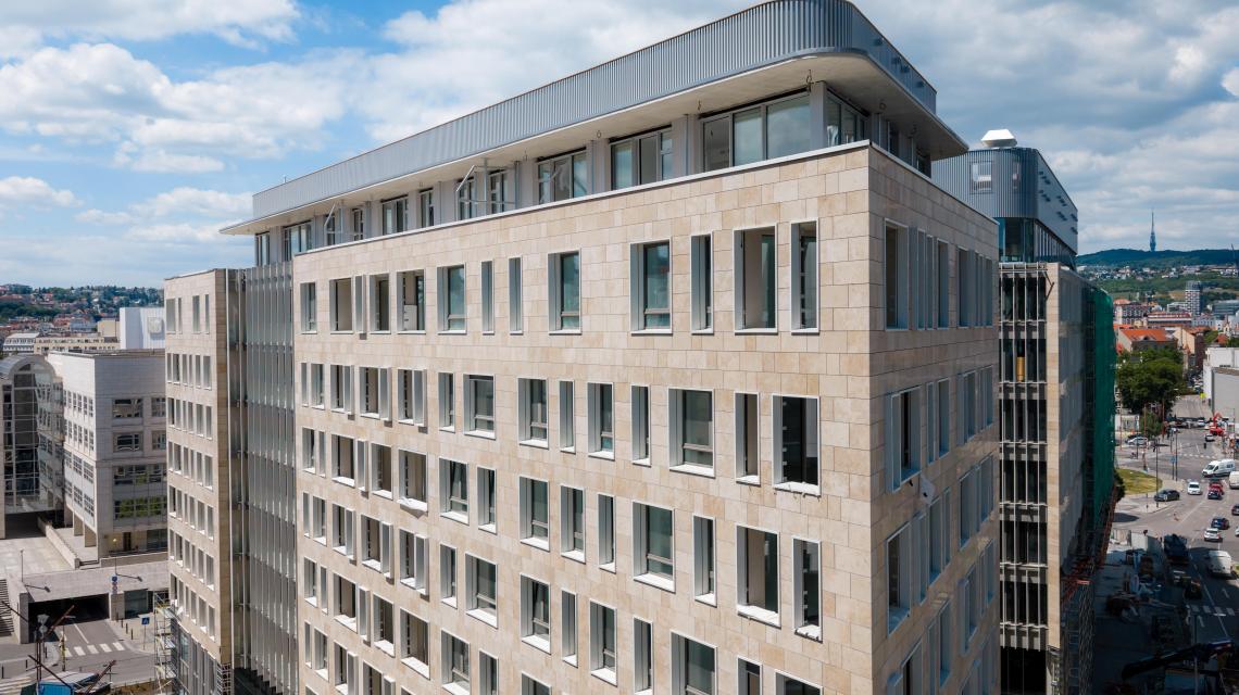 Architektonický klenot downtownu Ganz House Eurovea je pred dokončením